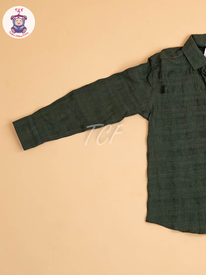 Light Green - Boys Readymade Shirt
