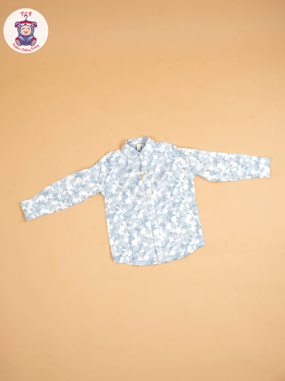 Light Blue - Boys Readymade Shirt