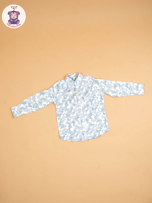 Light Blue - Boys Readymade Shirt