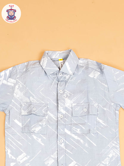 Light Blue - Boys Readymade Shirt