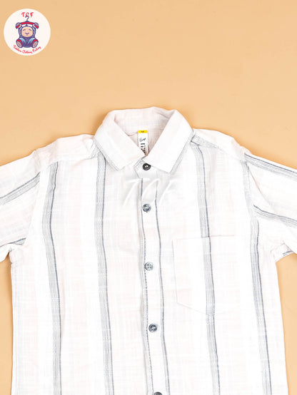 White - Boys Readymade Shirt