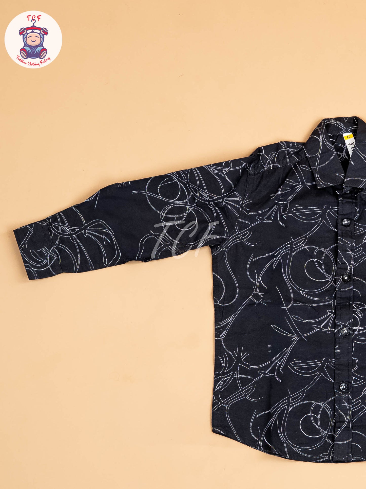 Black - Boys Readymade Shirt