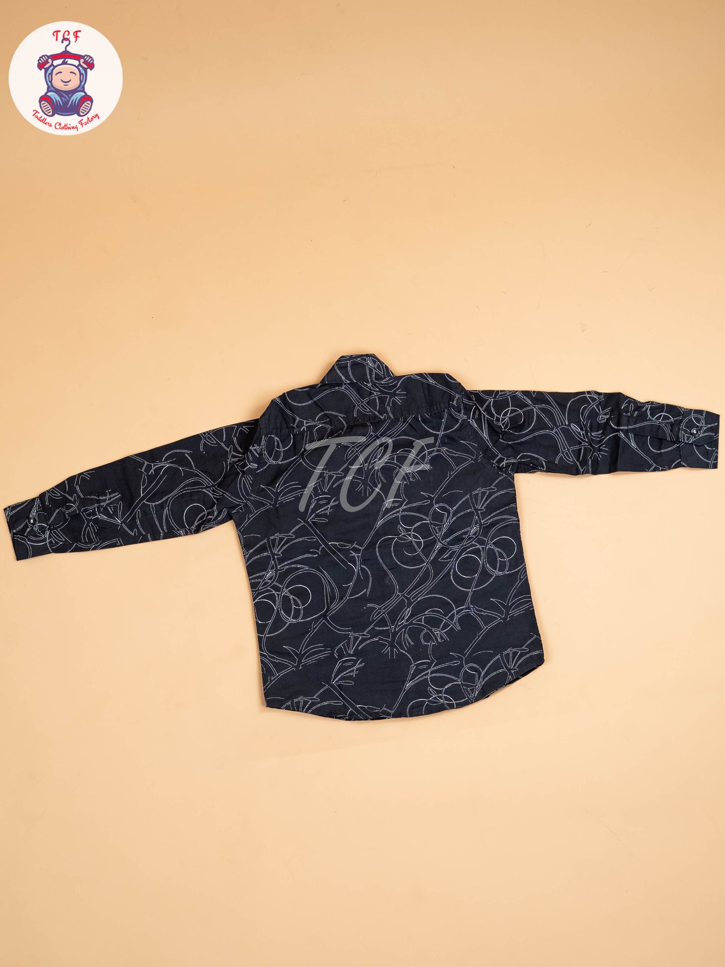 Black - Boys Readymade Shirt