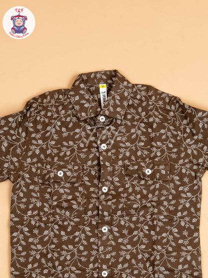 Brown - Boys Readymade Shirt