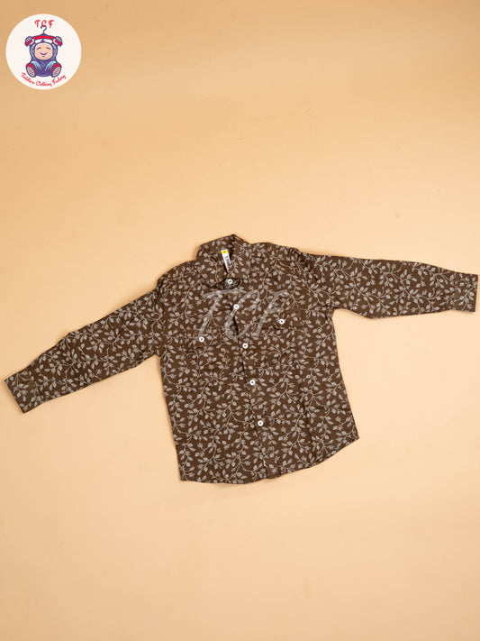 Brown - Boys Readymade Shirt