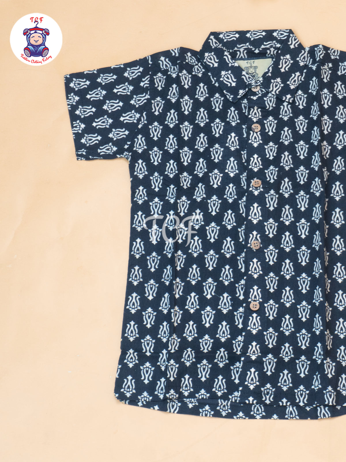 Black - Boys Ajrakh Printed Shirts & Shorts