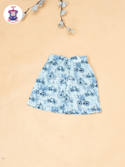 Cream - Boys Cycle Printed Shirts & Shorts