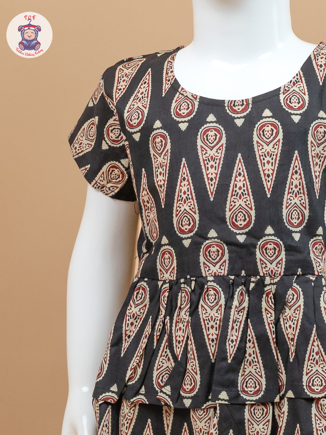 Black & Cream - Ajrakh printed Co-ords Sets
