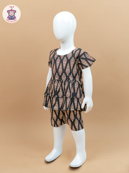 Black & Cream - Ajrakh printed Co-ords Sets