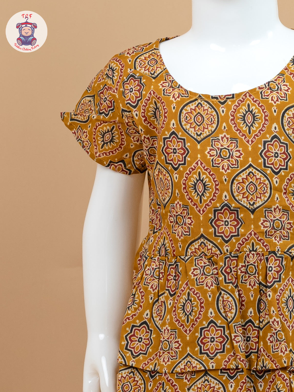 Mustard - Ajrakh printed Co-ords Sets