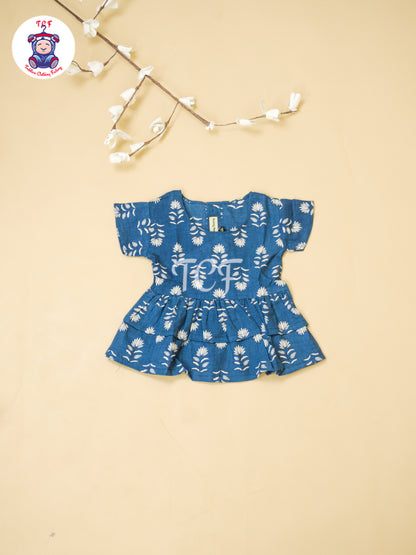 Peacock Blue - Jaipur Floral printed Co-ords Sets