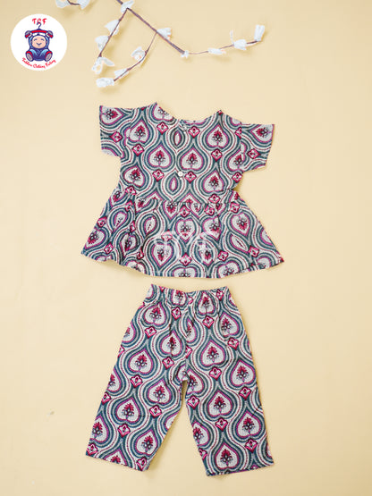 Green - Jaipur Floral printed Co-ords Sets