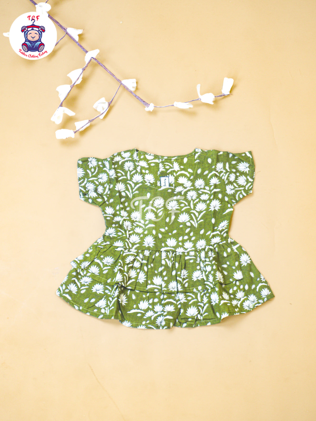 Mehandi Green - Jaipur Floral printed Co-ords Sets