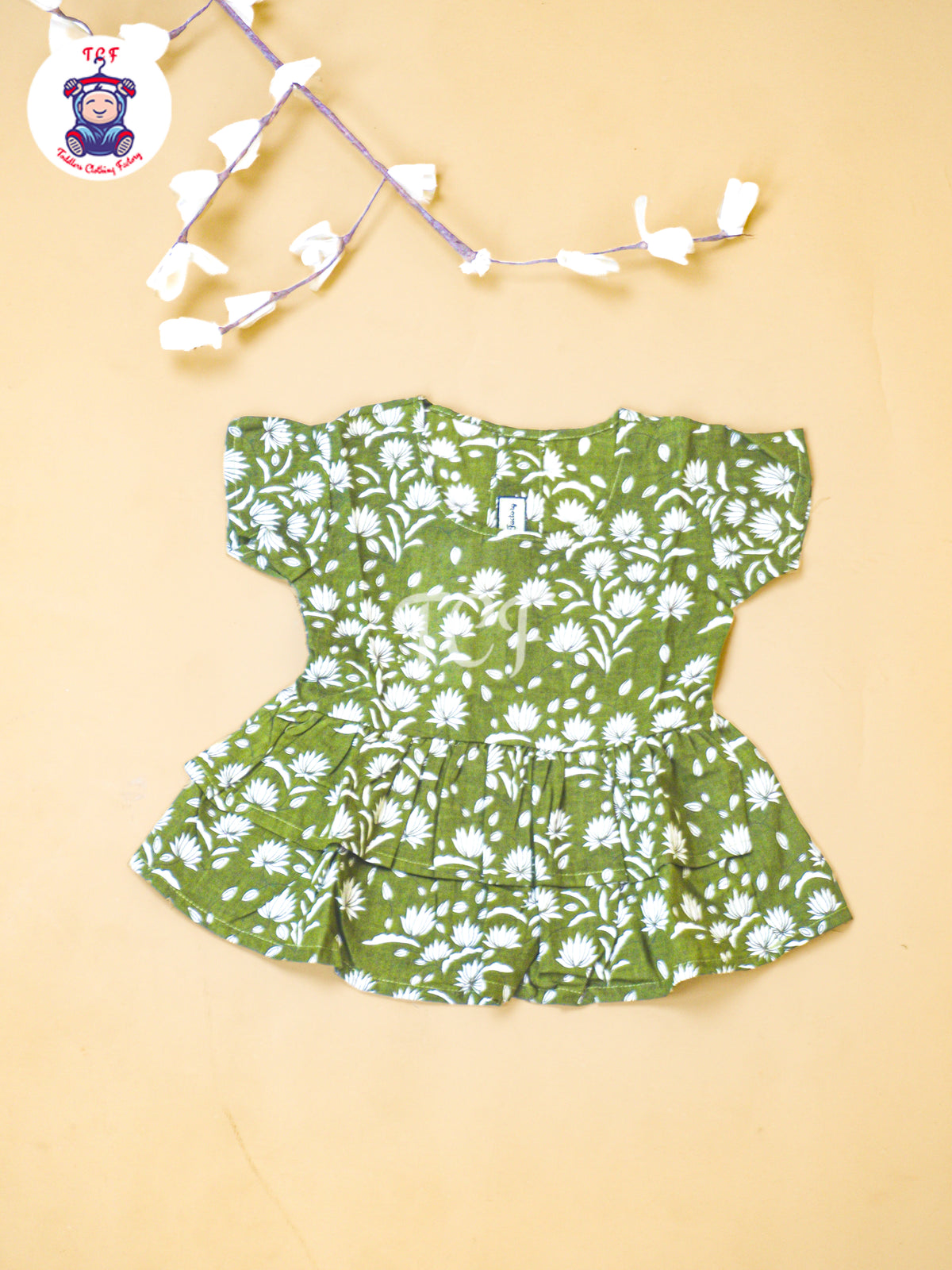 Mehandi Green - Jaipur Floral printed Co-ords Sets