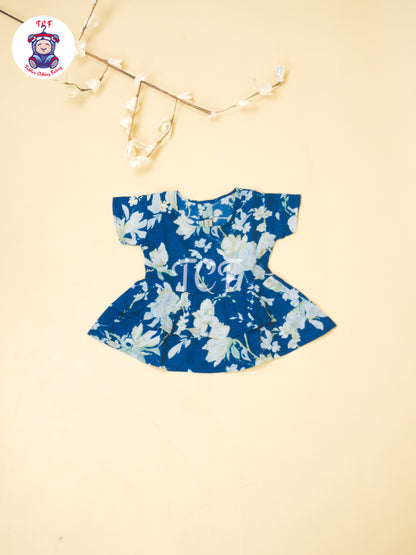 Sky Blue - Jaipur Floral printed Co-ords Sets