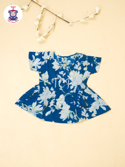 Sky Blue - Jaipur Floral printed Co-ords Sets