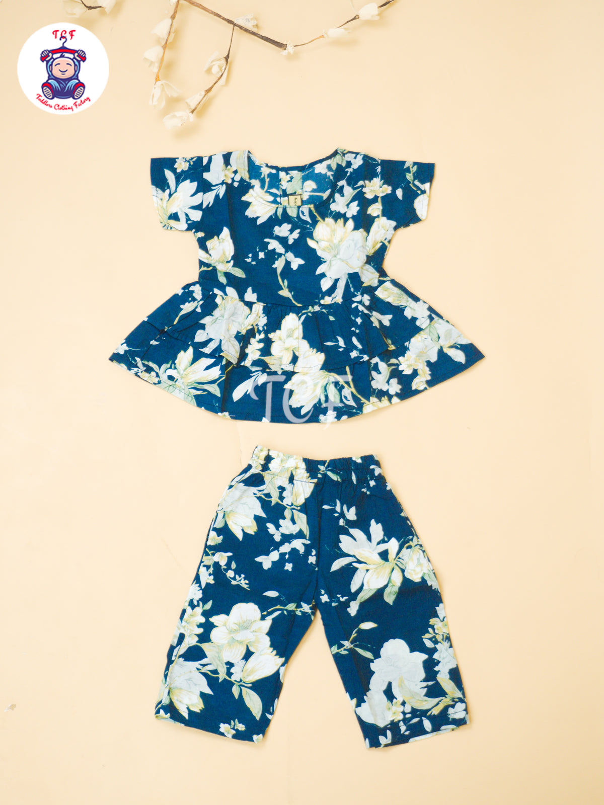 Sky Blue - Jaipur Floral printed Co-ords Sets
