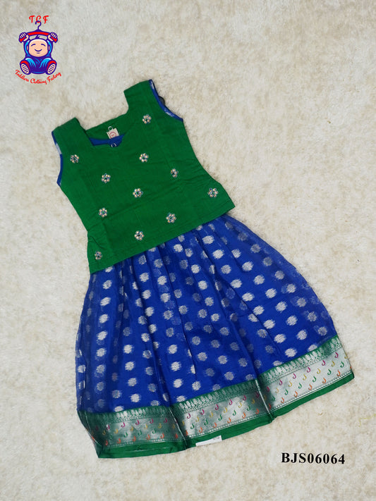 Green & Blue - Pavadai Sattai