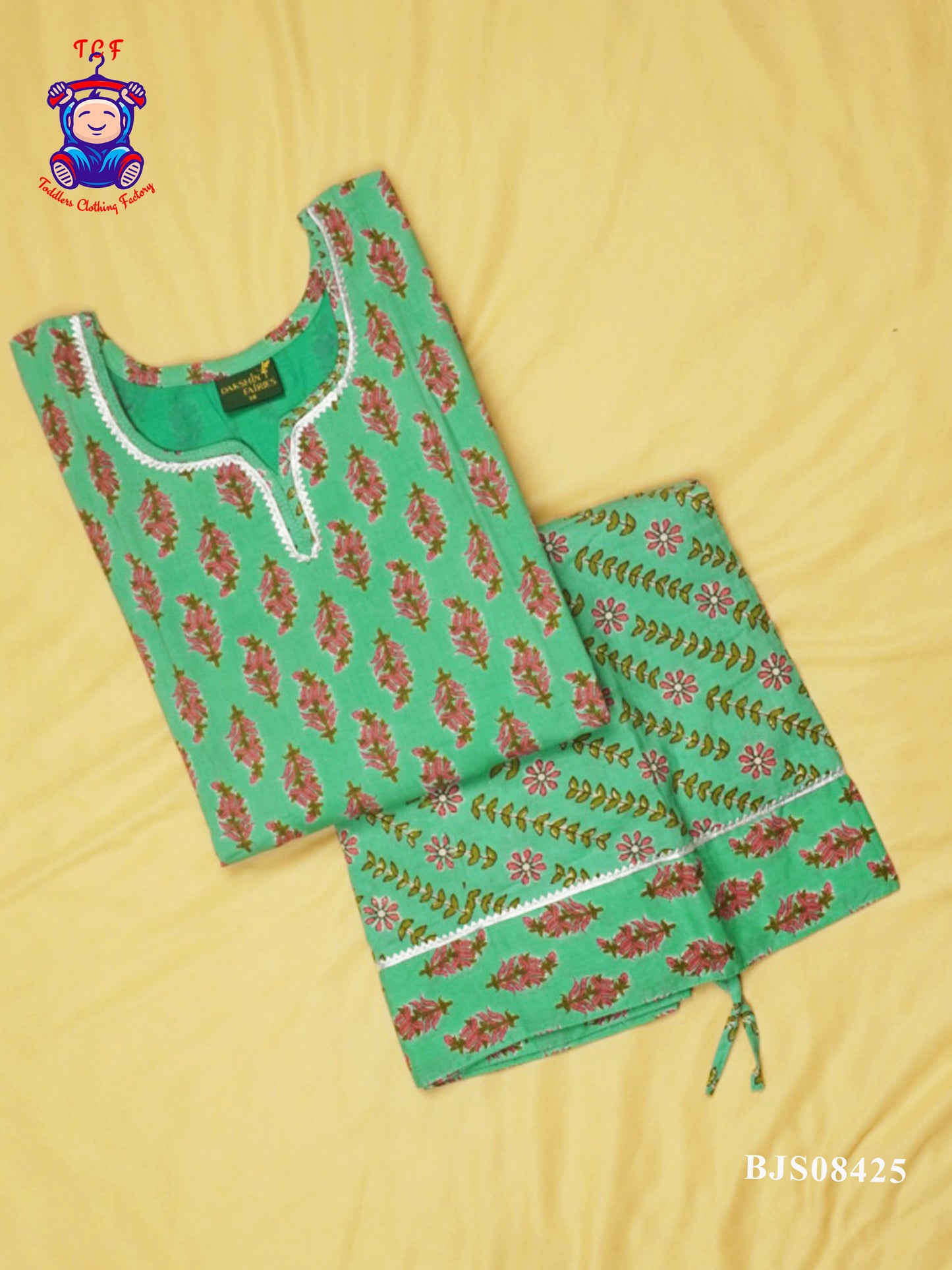 Pastel Green - Pavadai Sattai