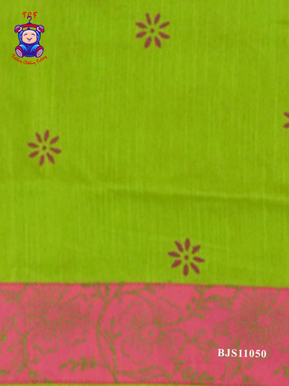 Pista Green & Pink - Pavadai Sattai