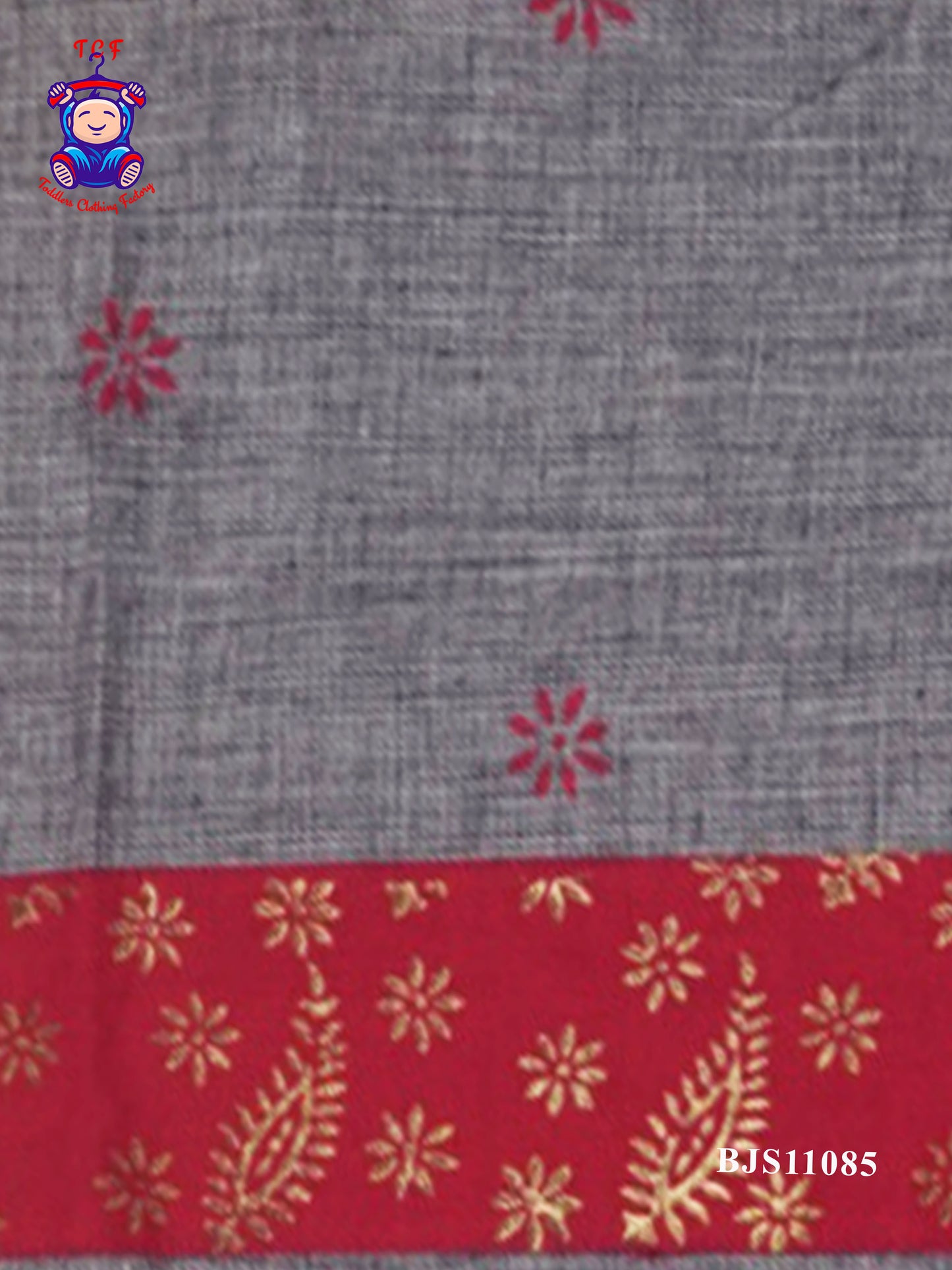 Grey & Maroon - Pavadai Sattai