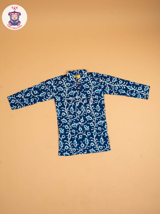 Indiogo - Boys Printed Long Kurta