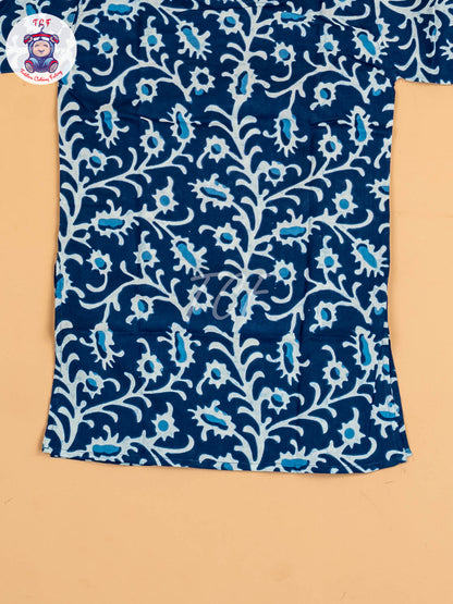 Indiogo - Boys Printed Long Kurta