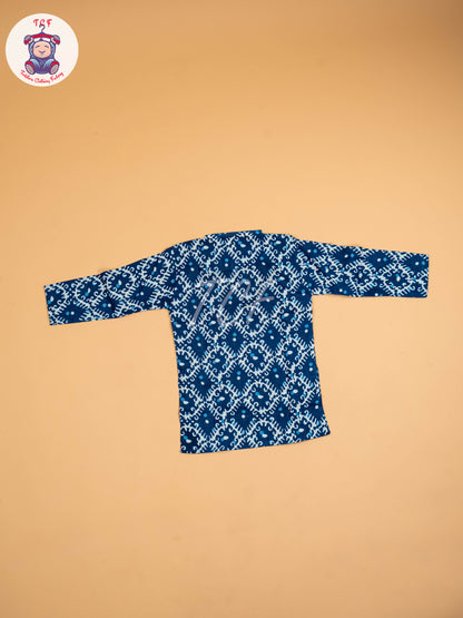 Indiogo - Boys Printed Long Kurta