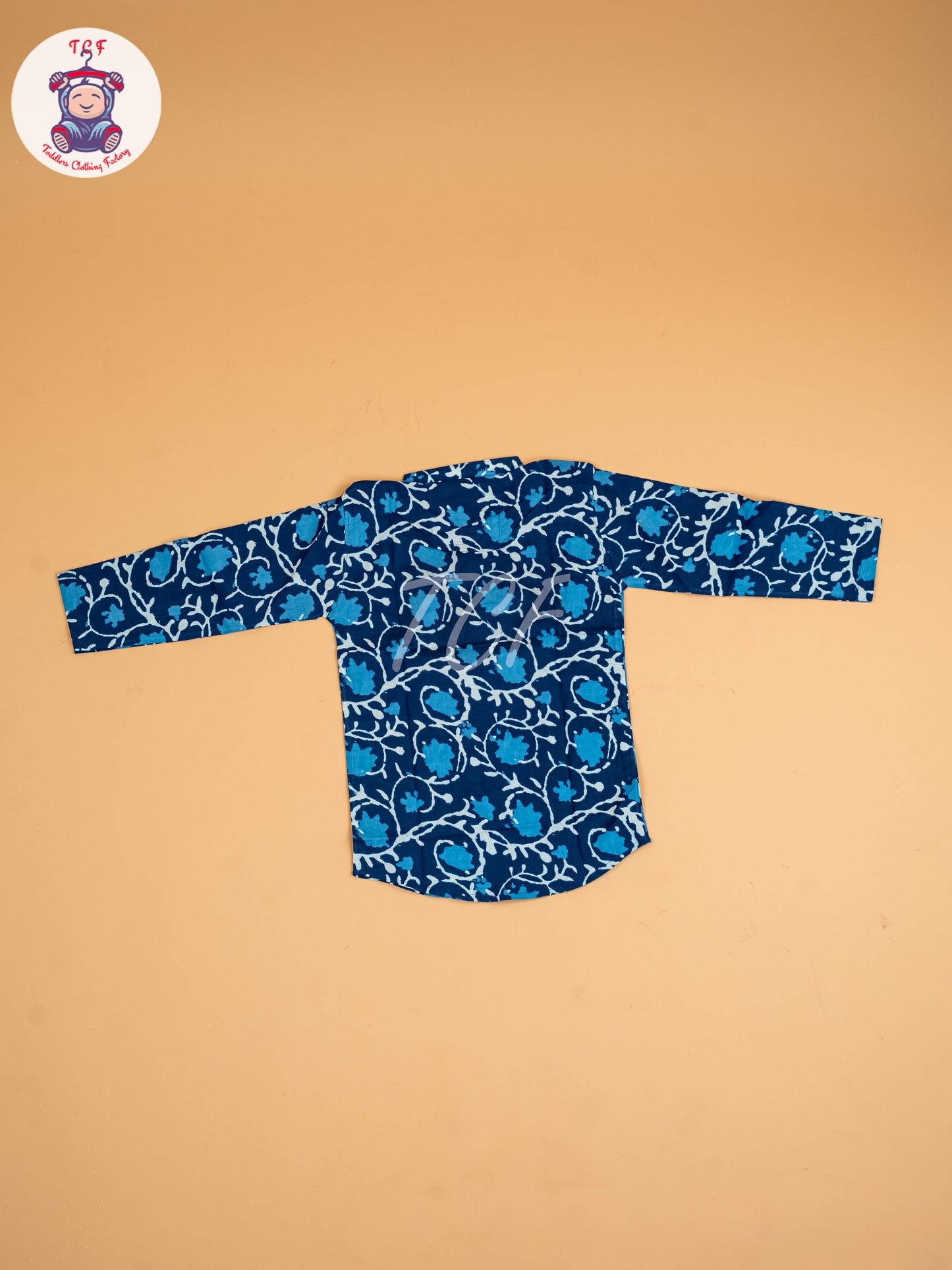 Indiogo - Boys Printed Short Kurta