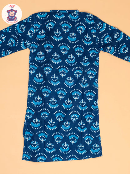 Indiogo - Boys Printed Long Kurta