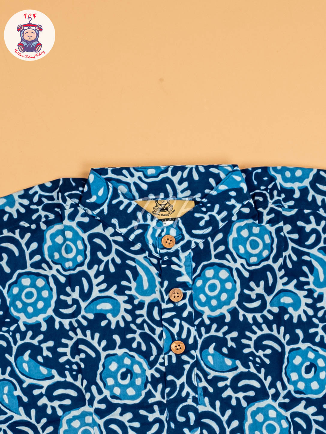 Indiogo - Boys Printed Short Kurta