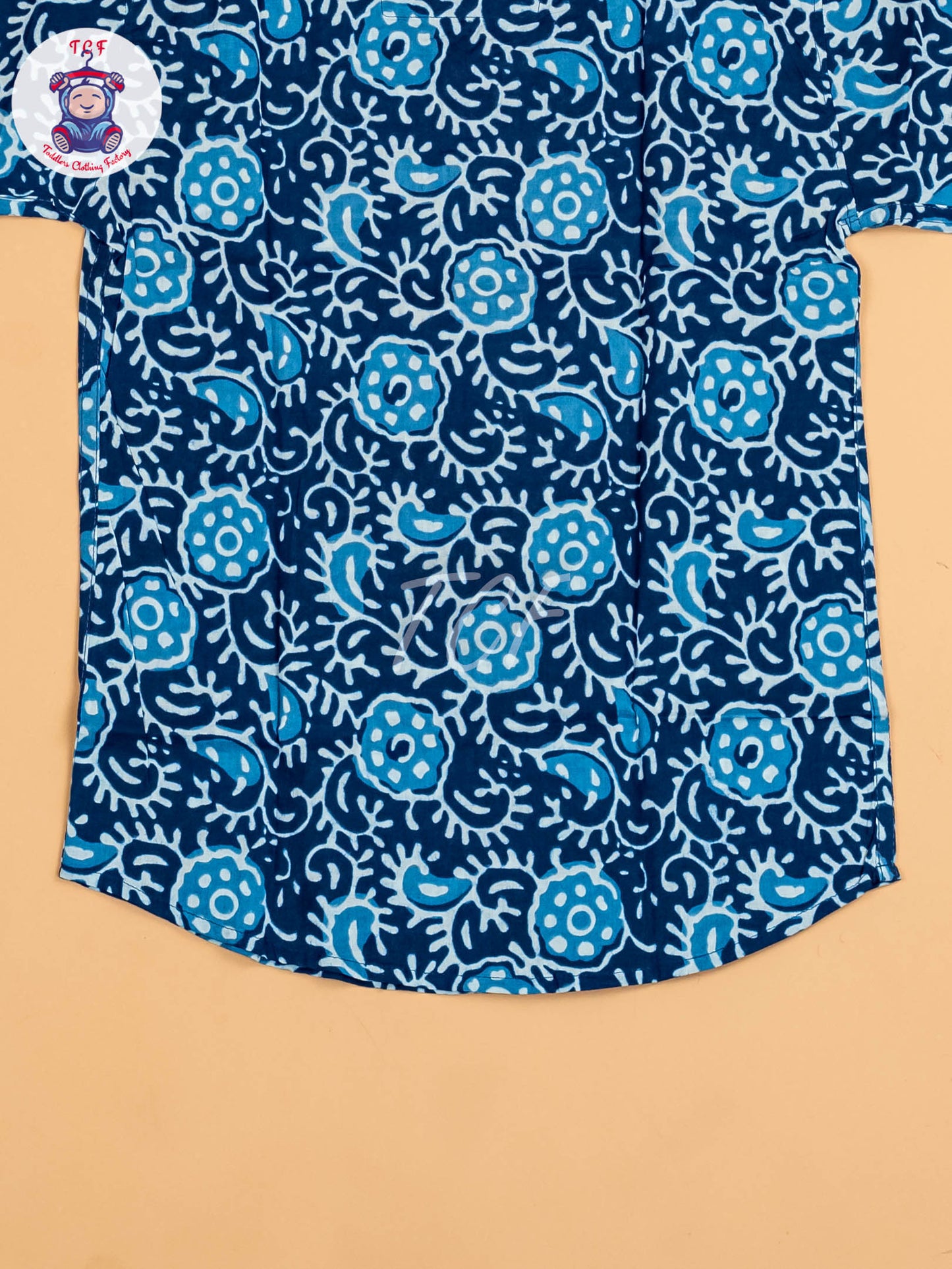 Indiogo - Boys Printed Short Kurta