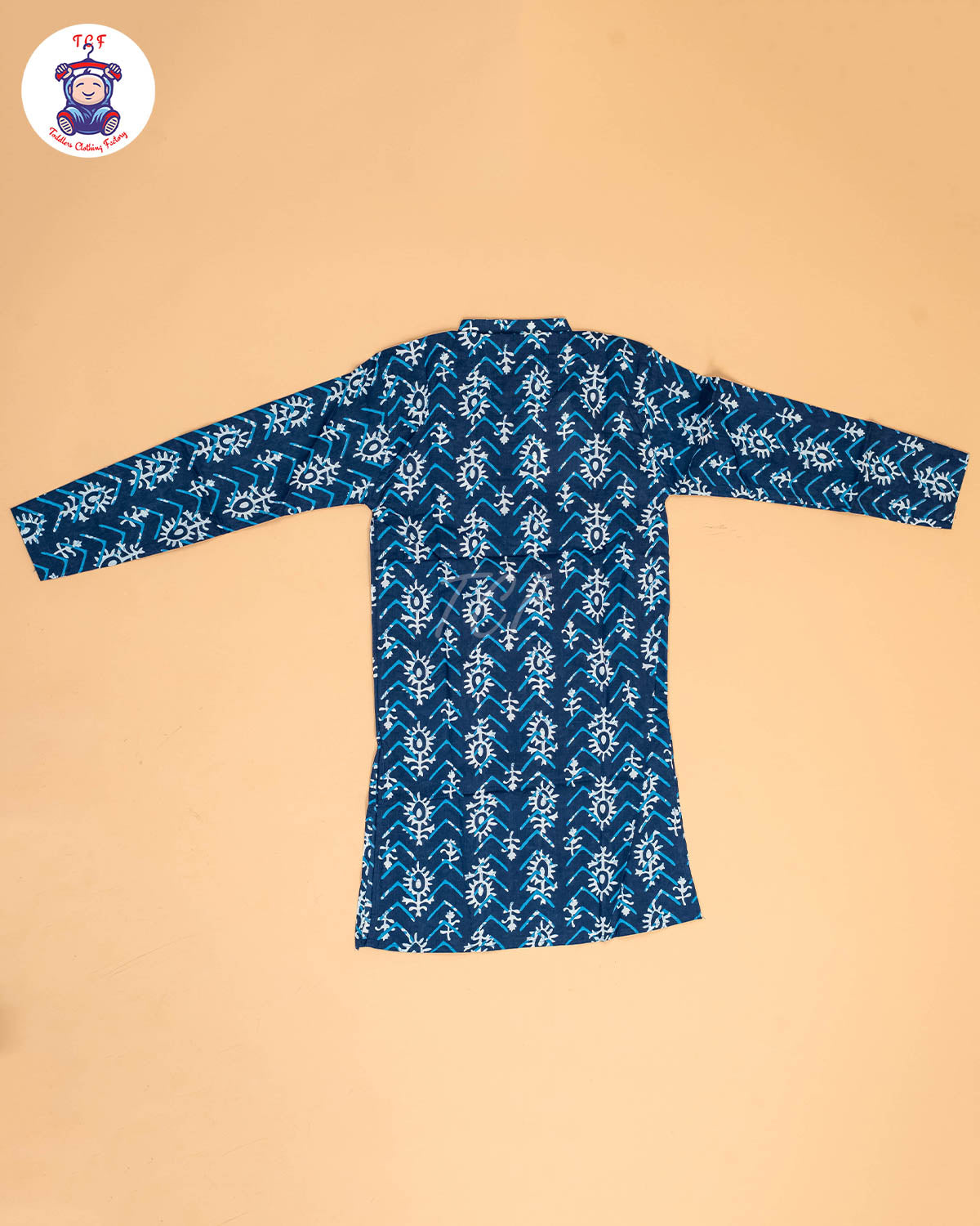 Indiogo - Boys Printed Long Kurta