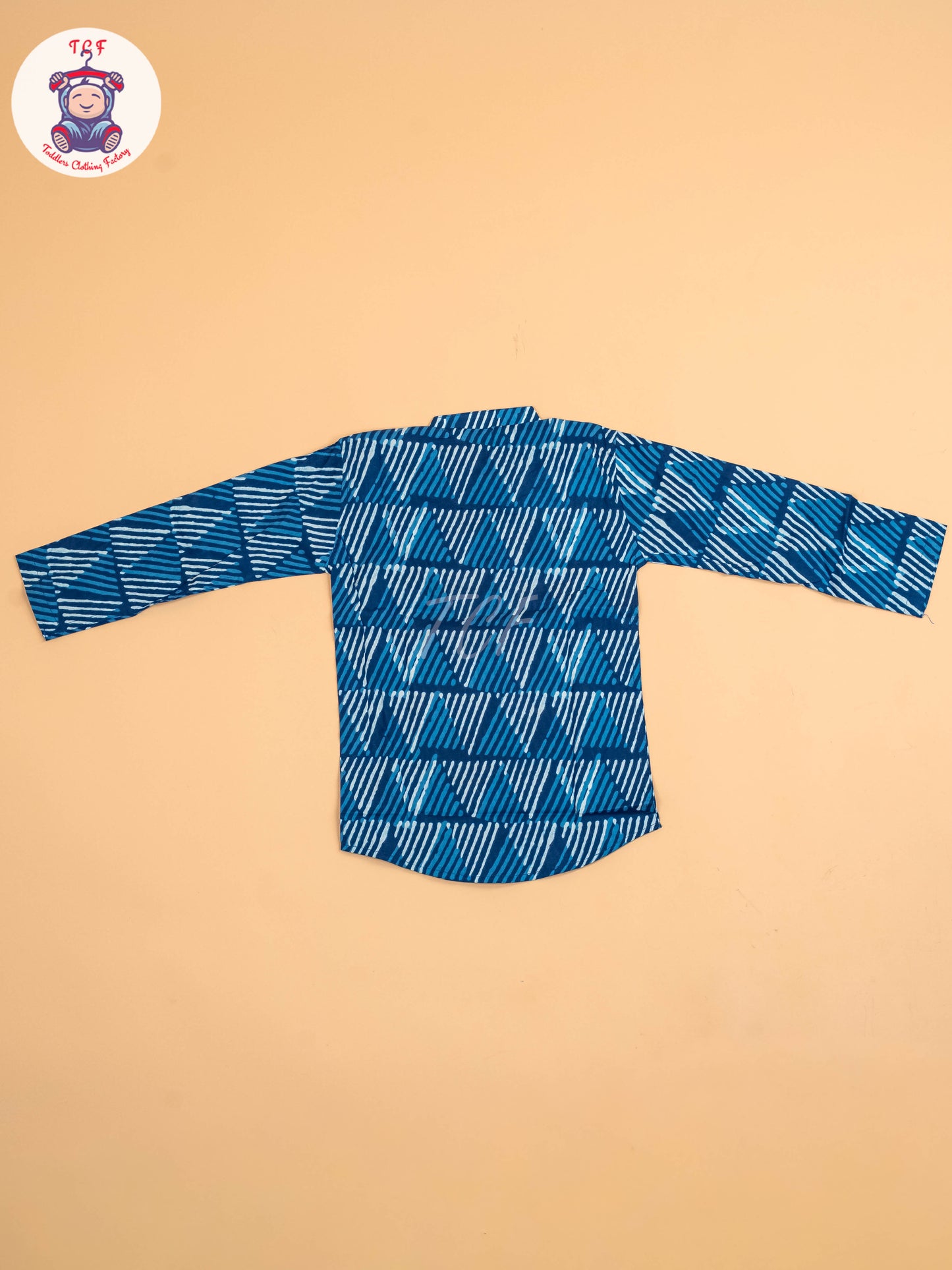 Indiogo - Boys Printed Short Kurta