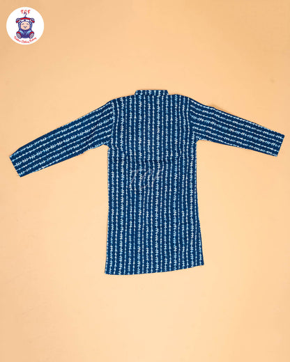 Indiogo - Boys Printed Long Kurta