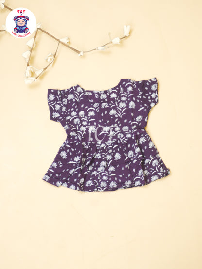 Purple - Jaipur Floral printed Co-ords Sets