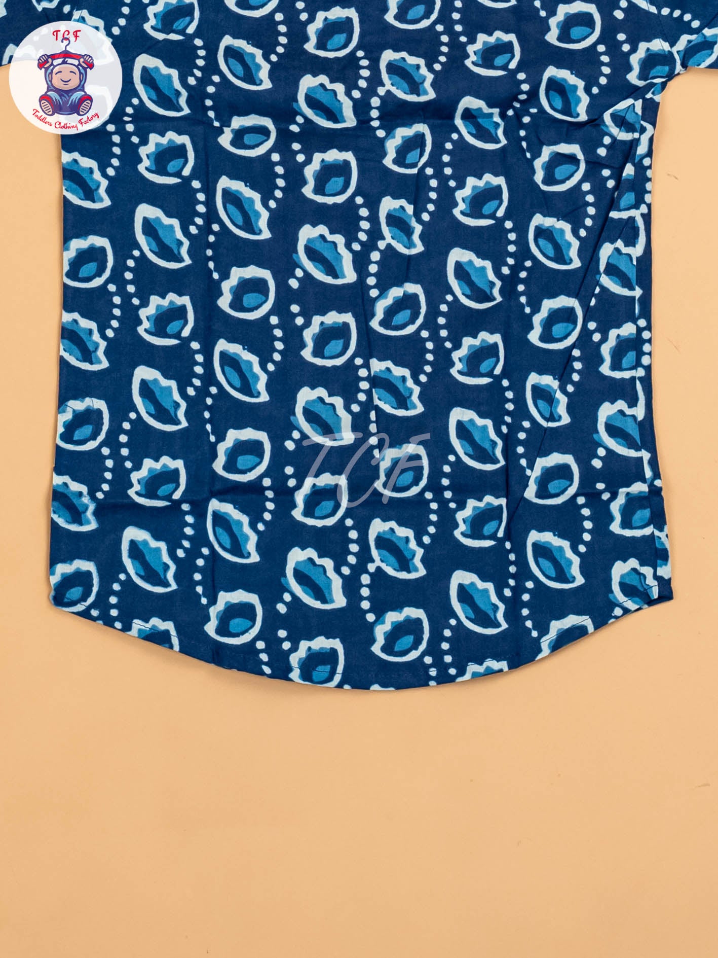Indiogo - Boys Printed Short Kurta