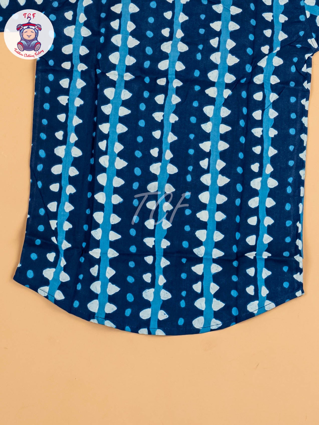 Indiogo - Boys Printed Short Kurta
