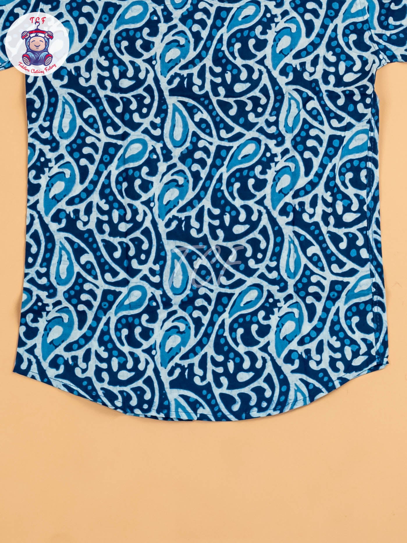 Indiogo - Boys Printed Short Kurta