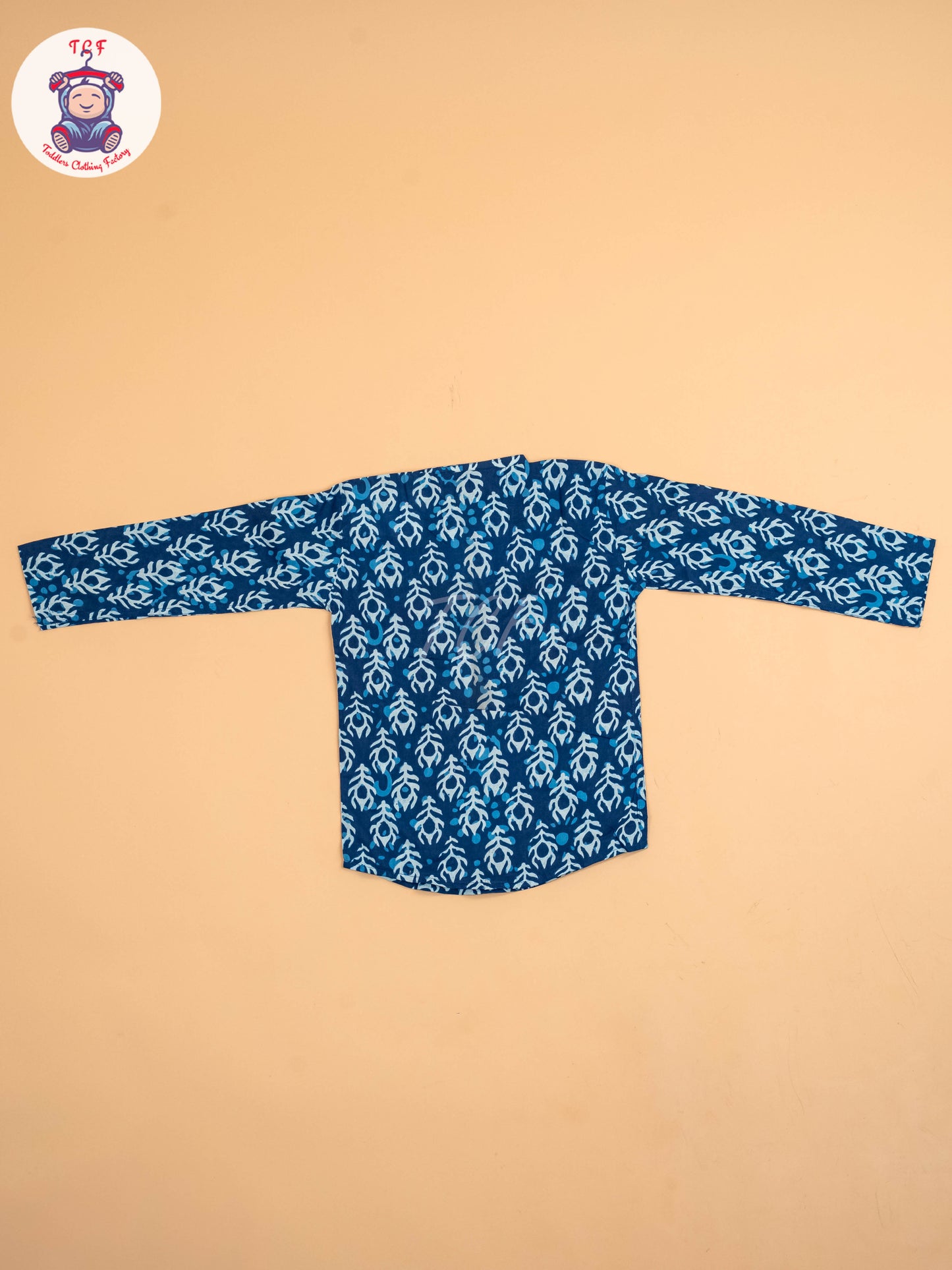 Indiogo - Boys Printed Short Kurta