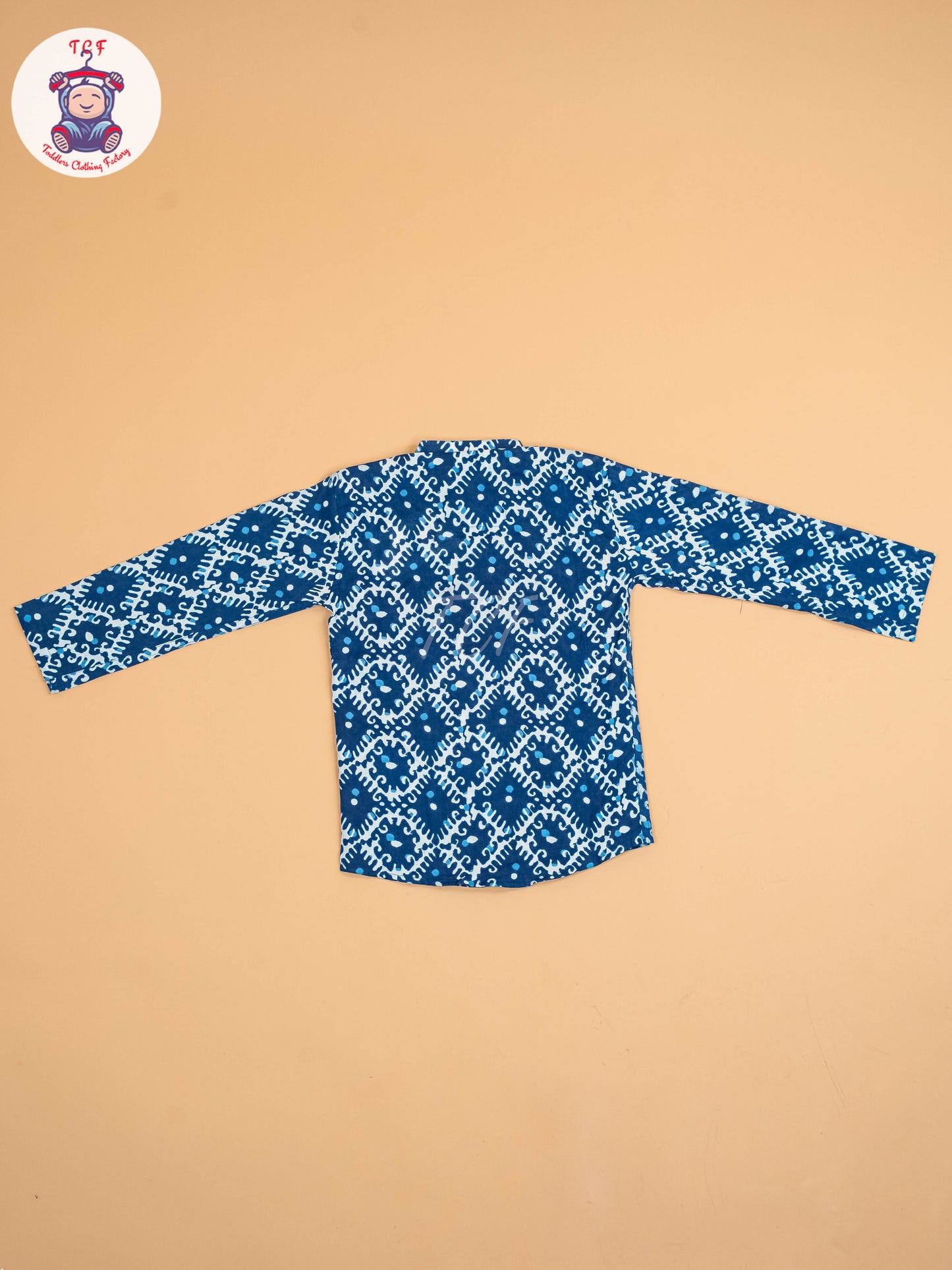 Indiogo - Boys Printed Short Kurta