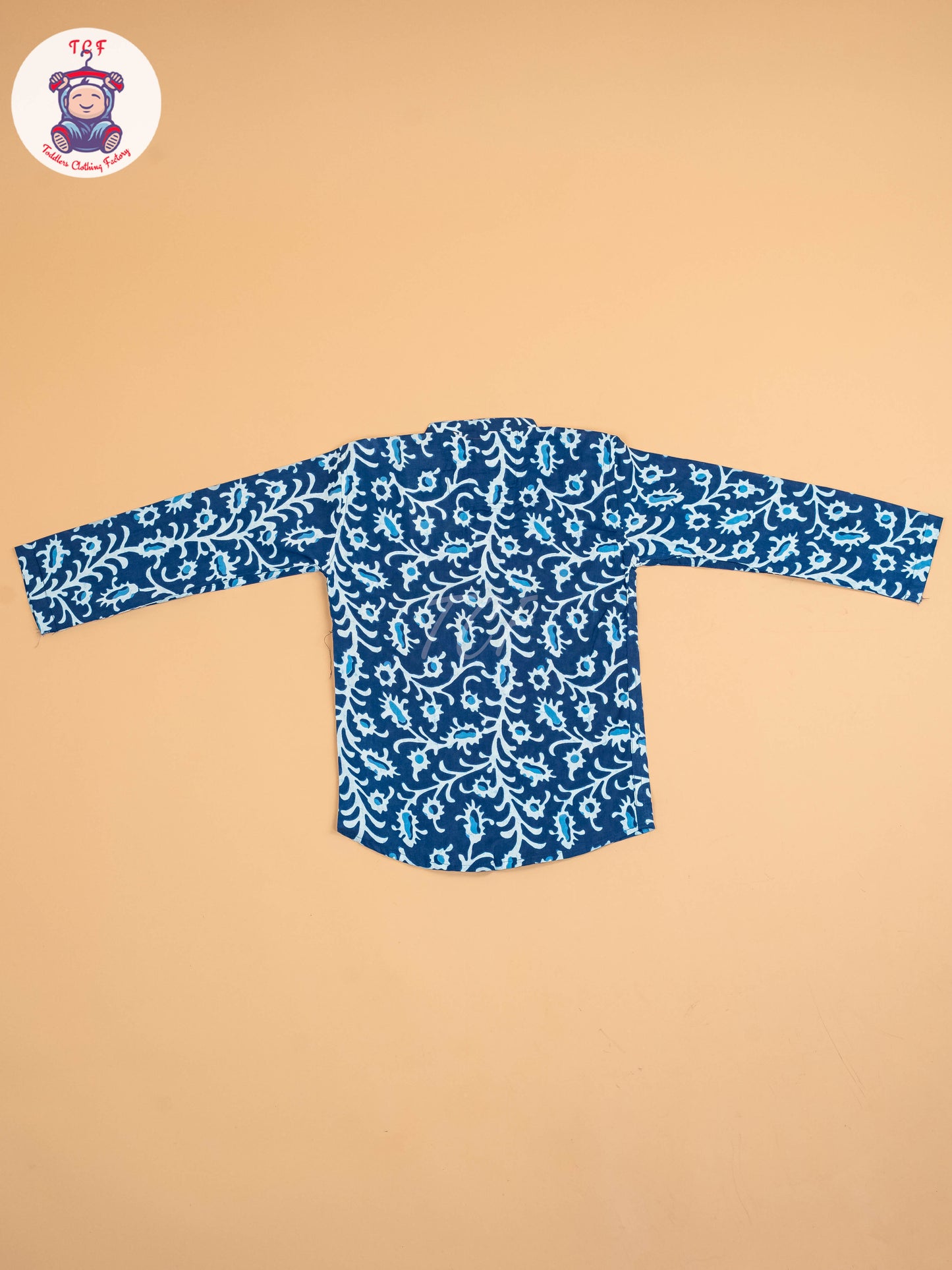 Indiogo - Boys Printed Short Kurta