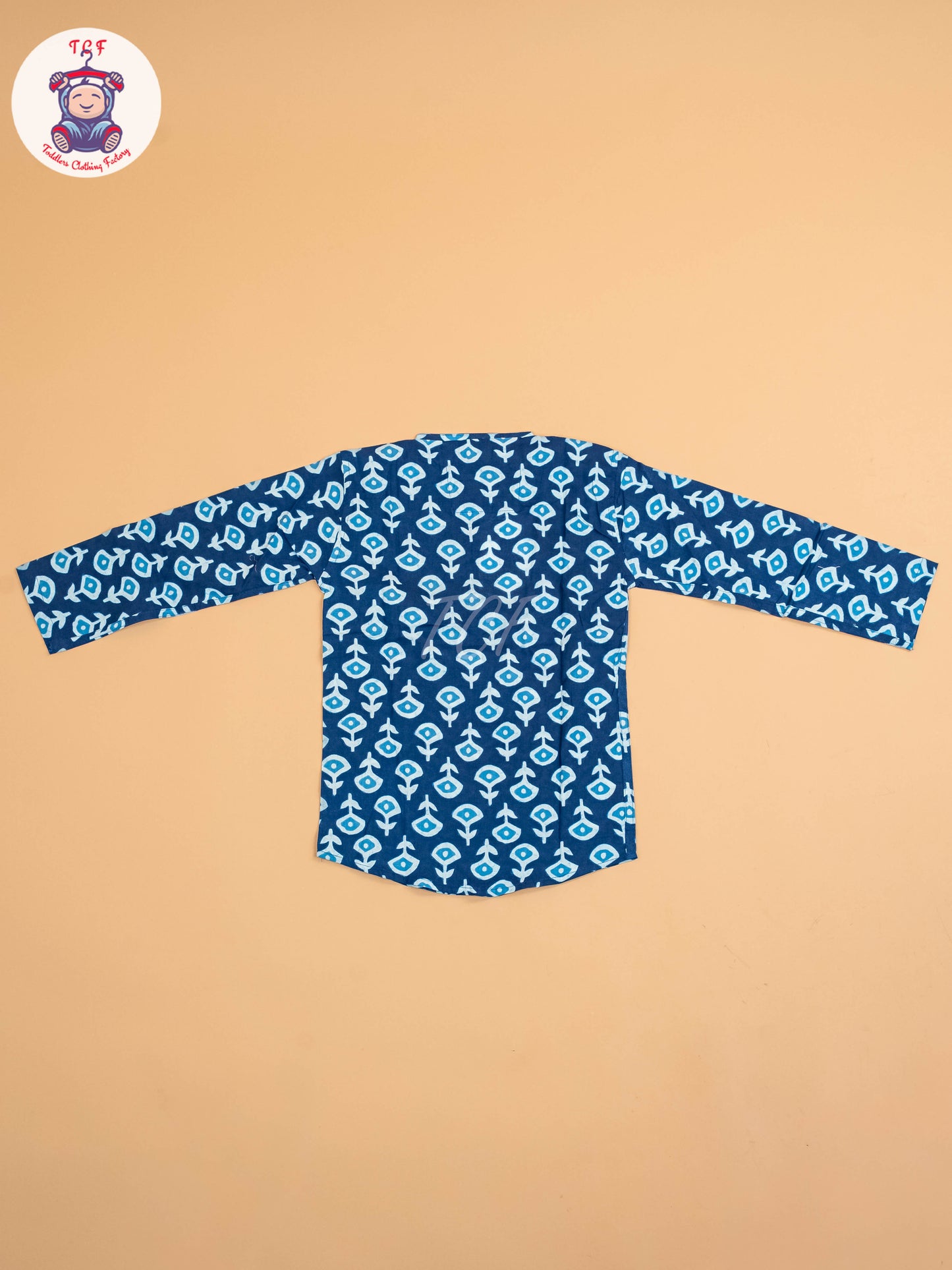 Indiogo - Boys Printed Short Kurta