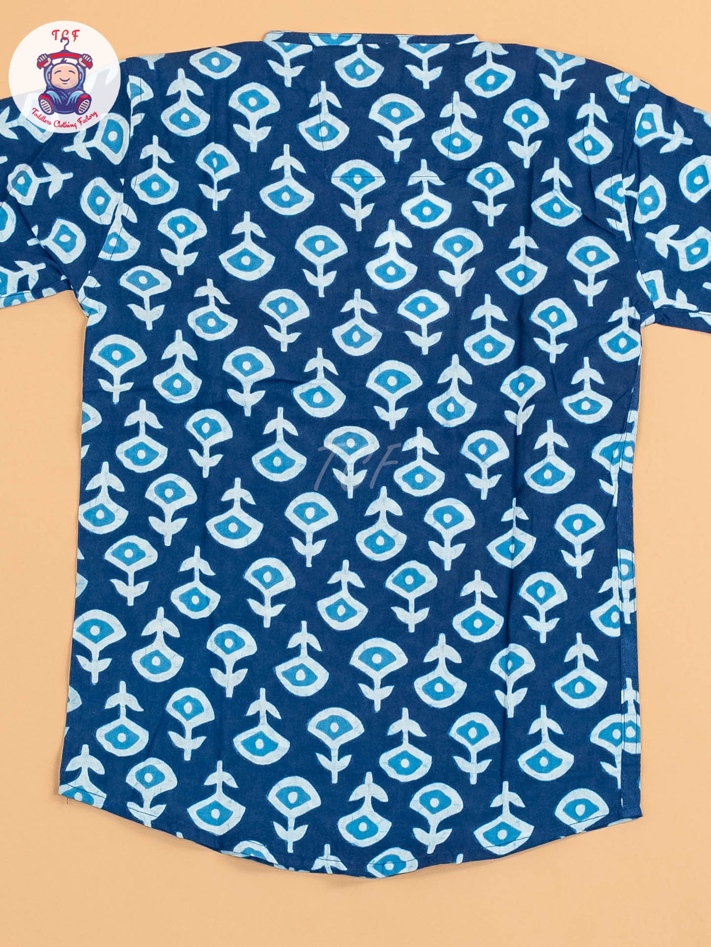 Indiogo - Boys Printed Short Kurta