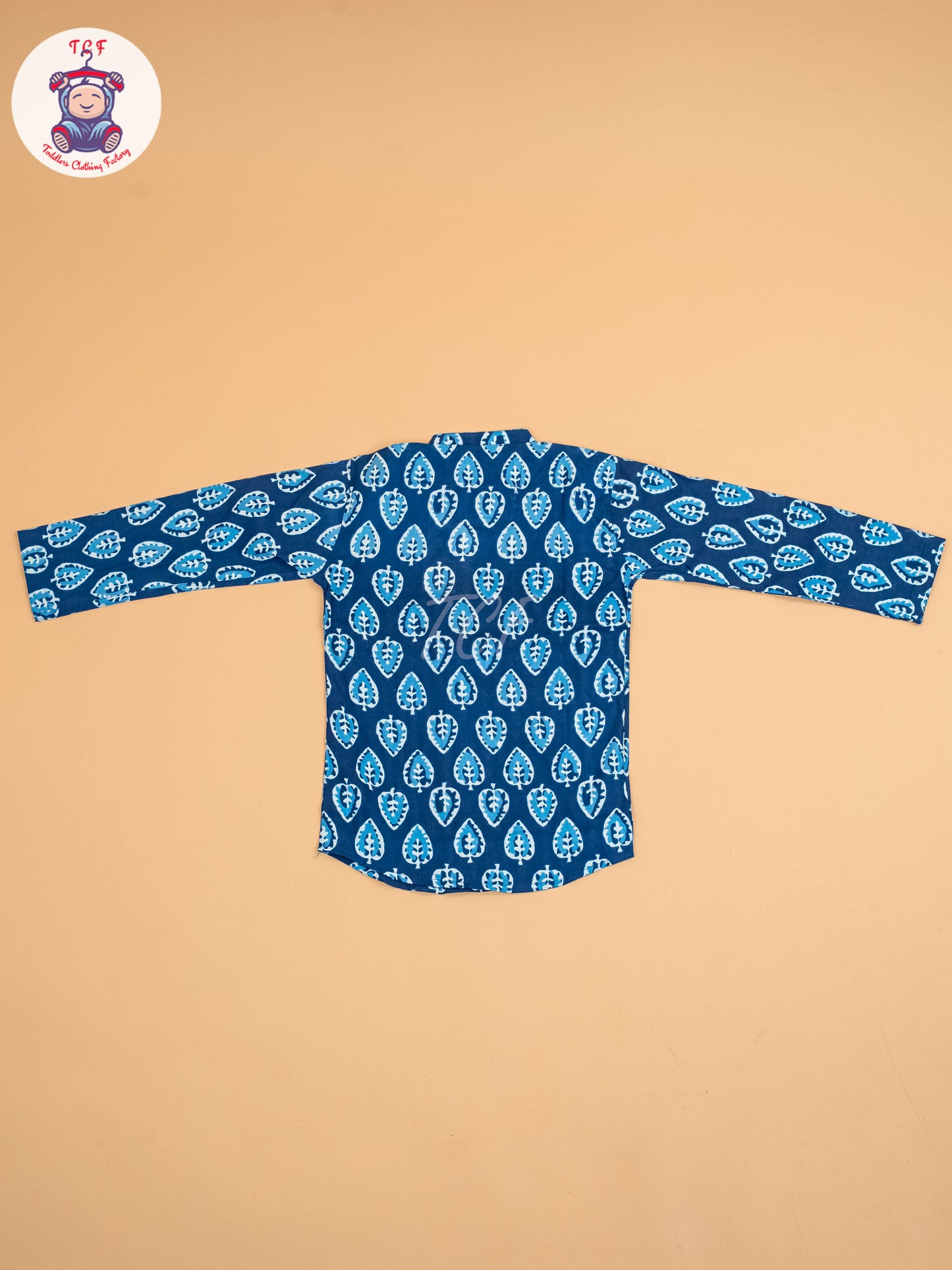 Indiogo - Boys Printed Short Kurta