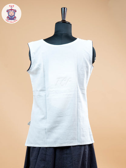 Black & White - Adult Readymade Pavadai Sattai