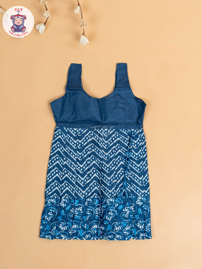 Indingo - Girls Readymade Cotton Pavadai Sattai