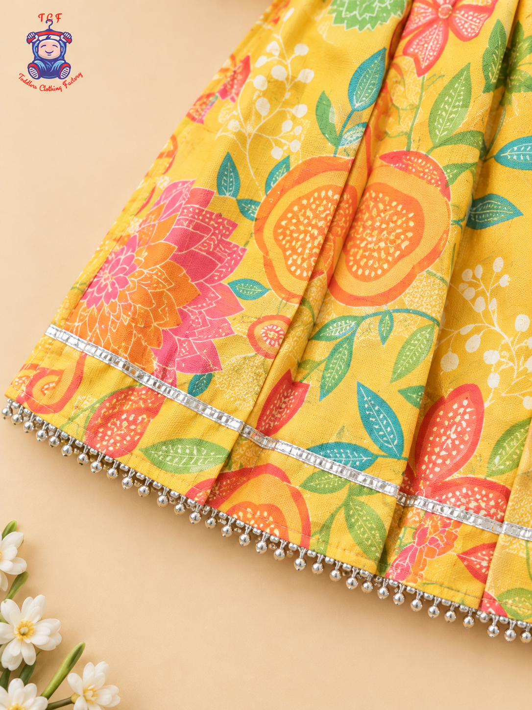 Yellow - Zari Embroidered Sharara Set with Dupatta