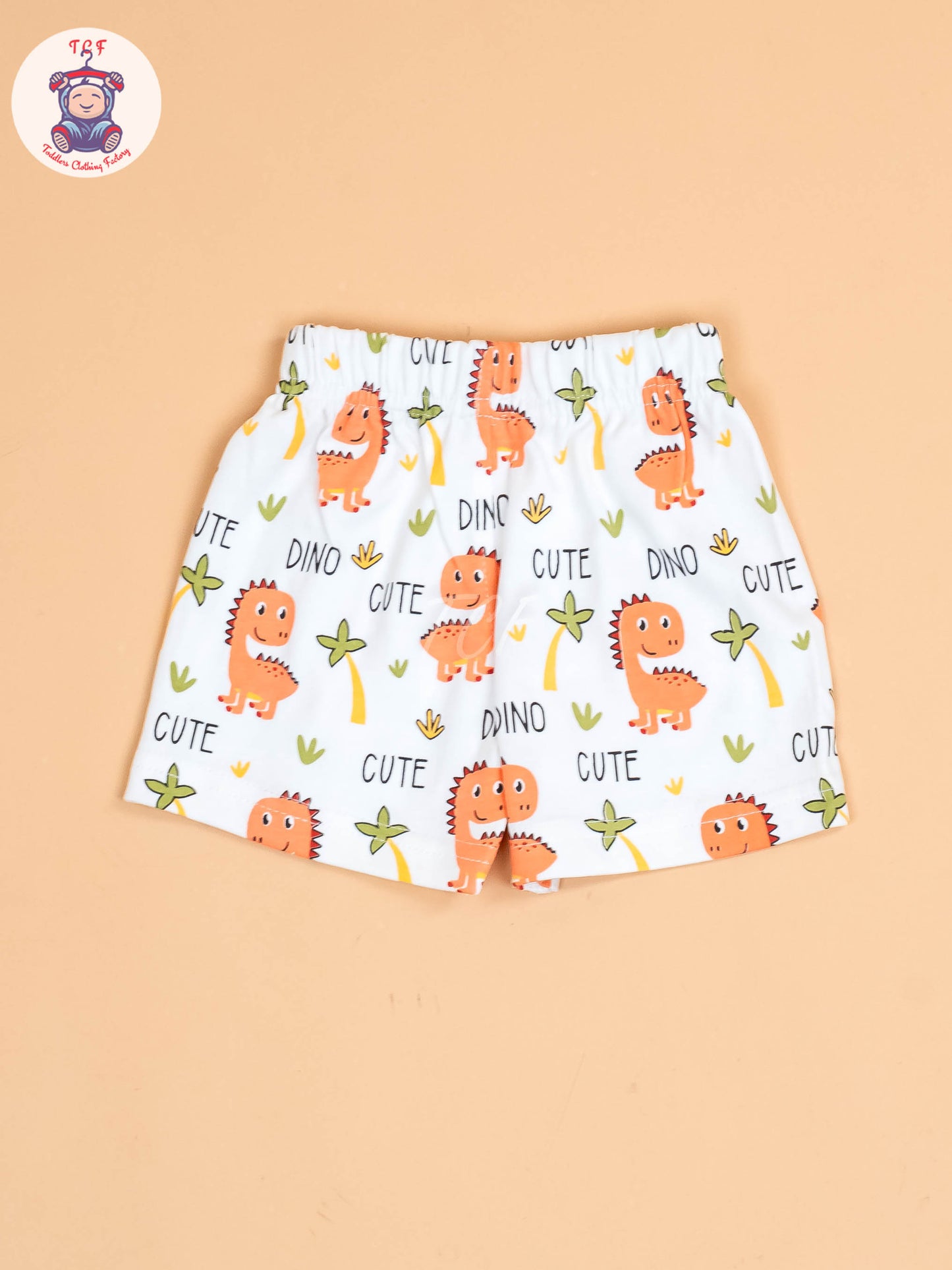 Peach Dino - Infant Baby Suits