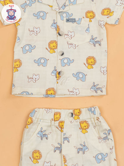 Cream  - T-Shirts & Shorts